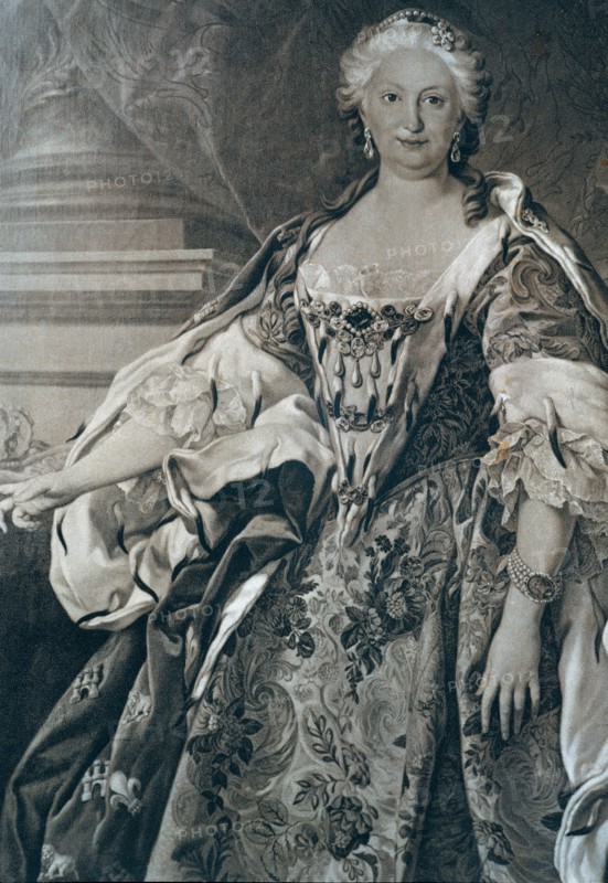 Isabella Farnese (1692-1766), Queen of Spain, second wife of Philip V.