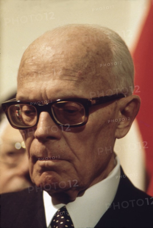 Sandro Pertini (1896-1990) President of the Italian Republic.