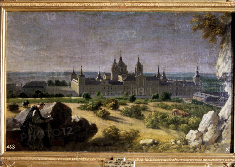View of the Monastery of El Escorial.