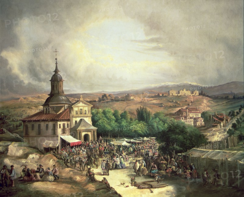 Pilgrimage to the hermitage of San Isidro in Madrid.