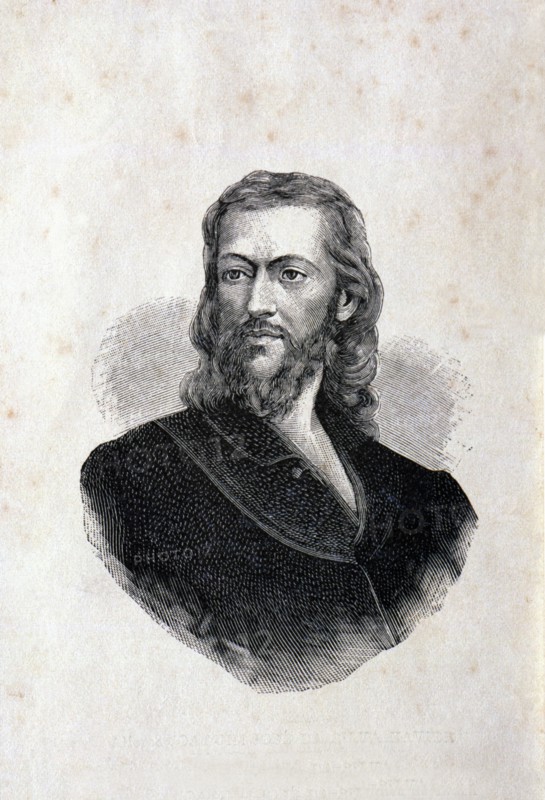 Joaquim Jose da Silava Xavier 'Tiradentes' (1748-1792), the precursor of Brazil's independence.