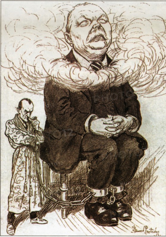 Arthur Conan Doyle (1859-1930), English doctor and writer, creator of the detective Sherlock Holm?