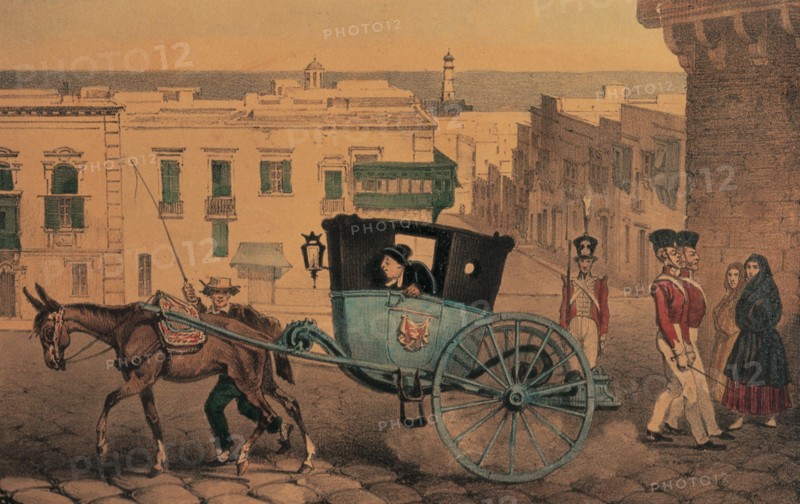 The Carriage, engraving, 1840.