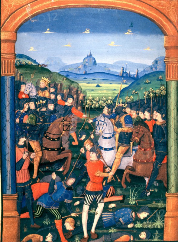 Charles Martel commanding the army in the Battle of Vincy (1714), Rangefredo troops are defeated ?