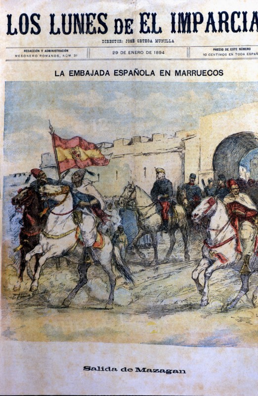 War of Morocco, the Spanish embassy leaving the city of Mazagan to meet the Sultan of Morocco on ?
