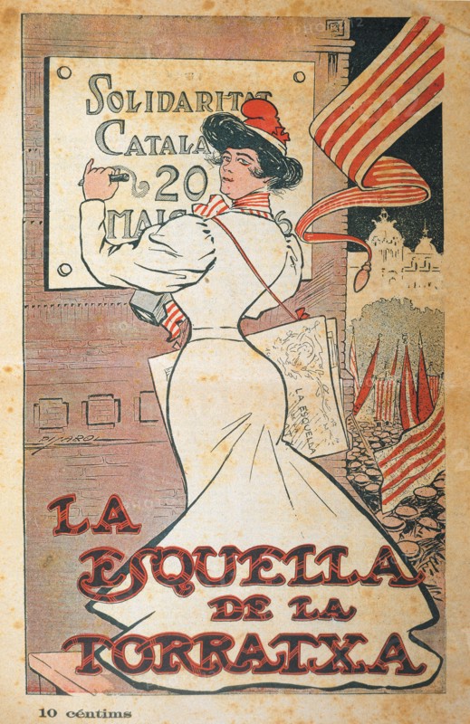 Cover of the humor magazine 'La Esquella de la Torratxa', special issue on the occasion of the ac?