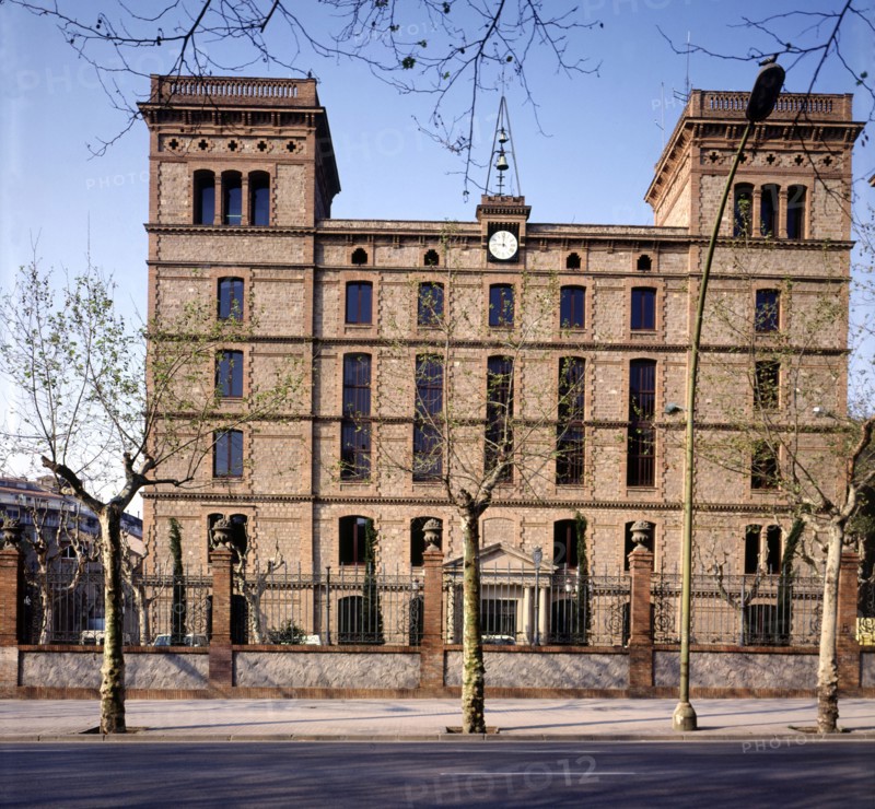 Clock Building (1868-1869) by the architect Rafael Gustavino, currently home to various departmen?