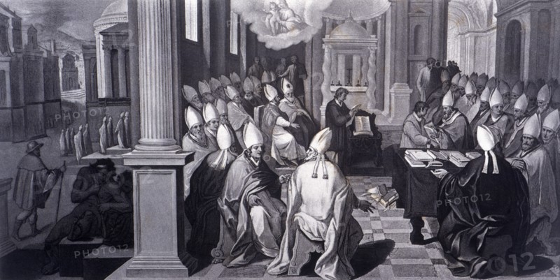 Council of Ephesus, held in 431 under Pope Celestine I and the reign of Theodosius 'the Younger',?