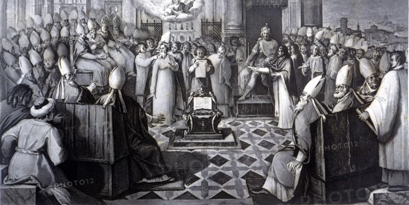 Council of Chalcedon, held in 451 under the pontificate of Pope Leo I and the reign of Marcian, E?