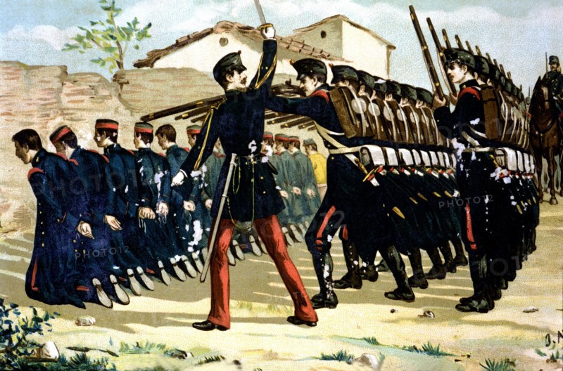 Statement of 1866, shooting of insurrected sergeants and soldiers from the quarters of San Gil in?