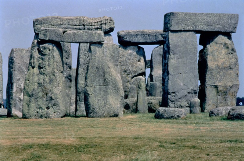 Ruins of Stonehenge.