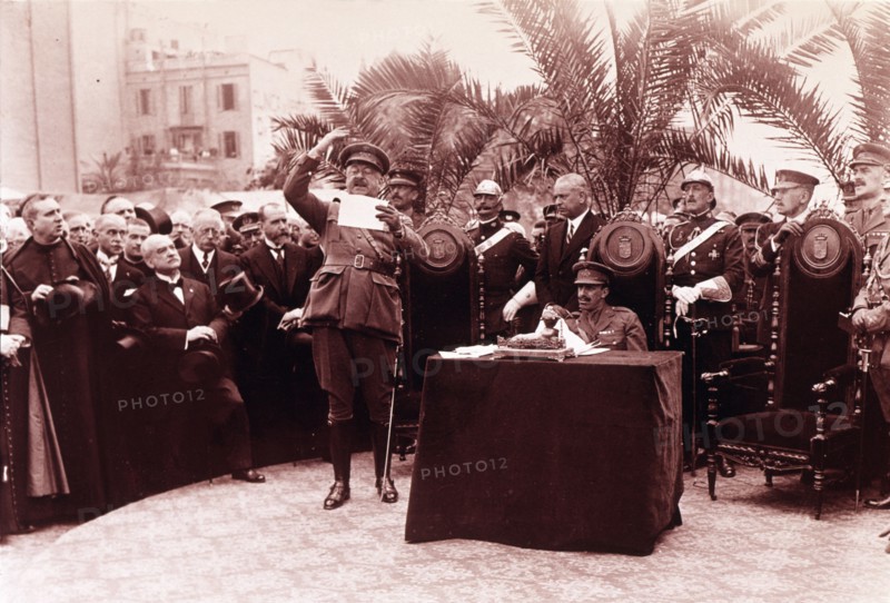 Dictatorship of Primo de Rivera, opening of the monument to Mossen Jacinto Verdaguer with the pre?