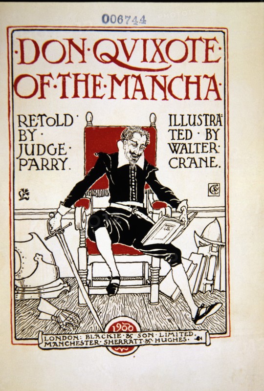 Title page of Don Quixote de la Mancha, English edition adapted by Judge Parry and illustrated by?