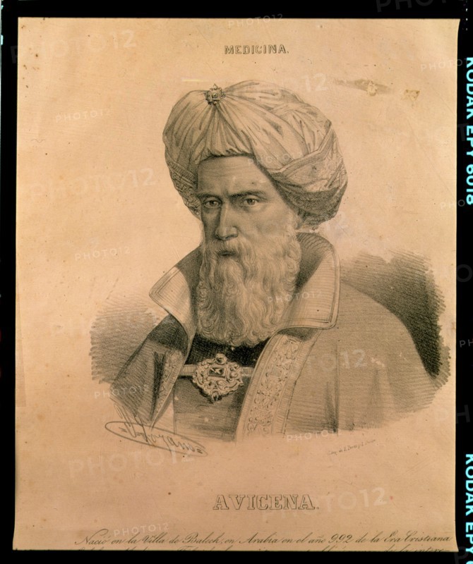 Avicena (992-1037), Arab philosopher and physician.