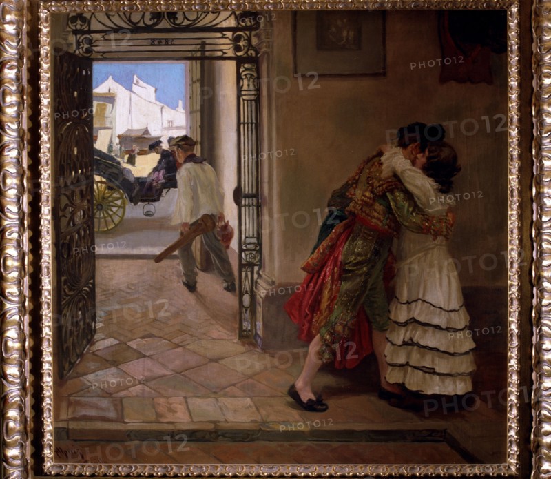 The bullfighter goodbye'.