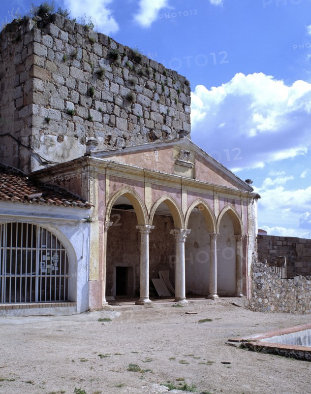 Remains of the ancient Convent Citadel of Merida.