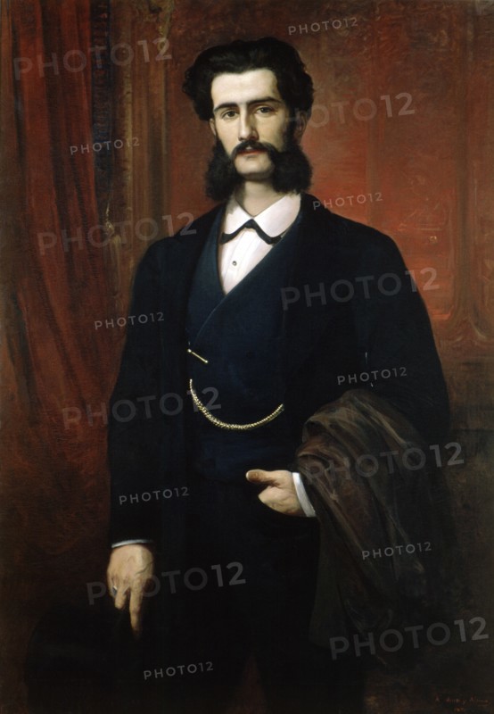 Portrait of Narcis Monturiol, Catalan inventor and politician.