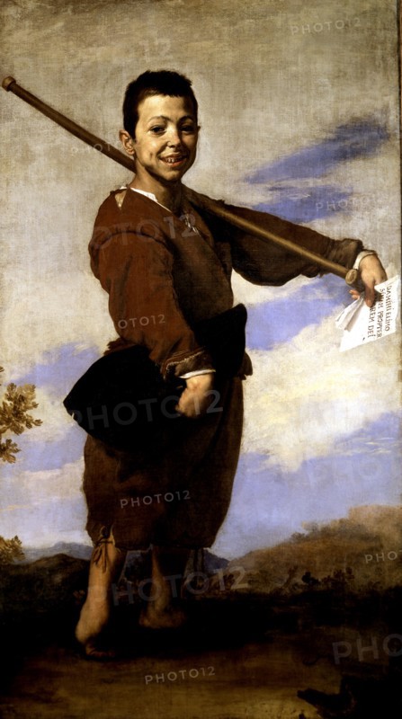 'The knock knees', 1642, oil by José de Ribera.