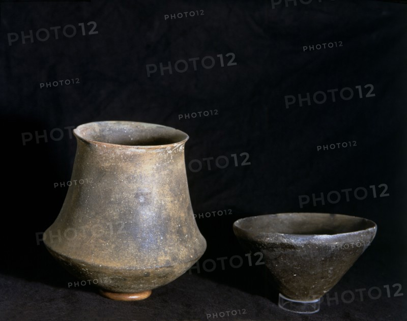Pottery vessels from 'The Argar', prehistoric culture of Almería.