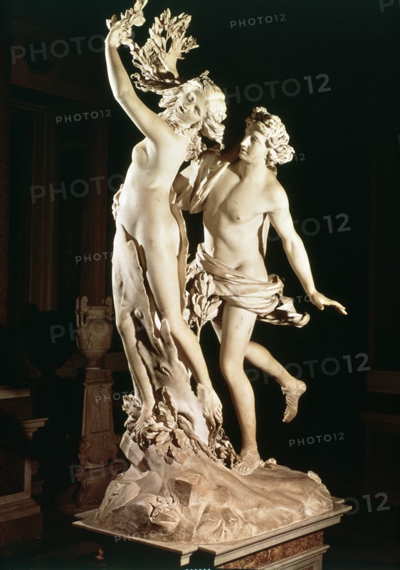 Lorenzo Bernini Sculpture entitled 'Apollo and Daphne'.