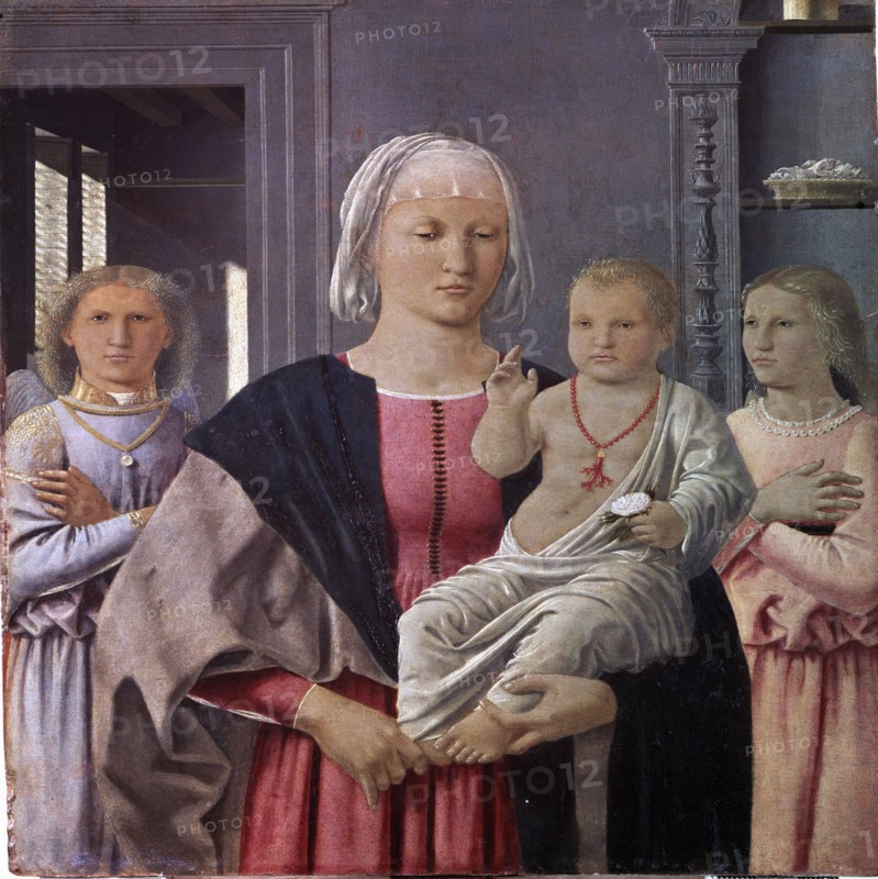 Madonna of Senigallia' by Piero della Francesca, preserved in the Ducal Palace in Urbino.