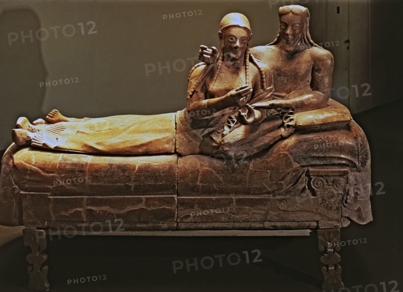Sarcophagus with a couple, from Cerveteri.