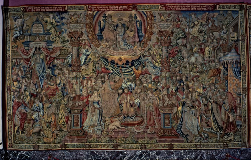 'Honours'. 'The Nobility', tapestry no. 8, represents the most explicit references to the consec?
