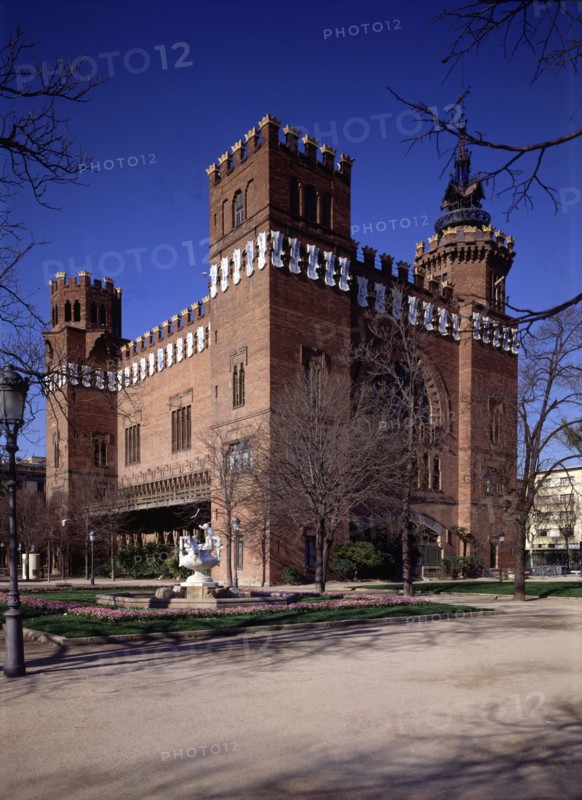 Castle of the Three Dragons', 1888, currently the Zoology Museum, designed by Lluis Domenech i Mo?