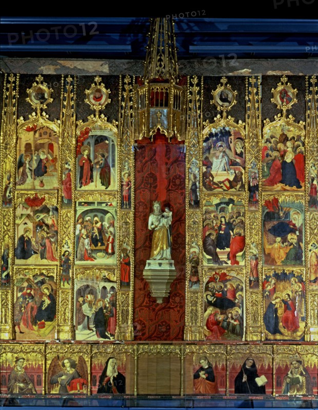 Altarpiece of the Virgin of L'Escala, from the Monastery of Sant Esteve de Banyoles made between ?