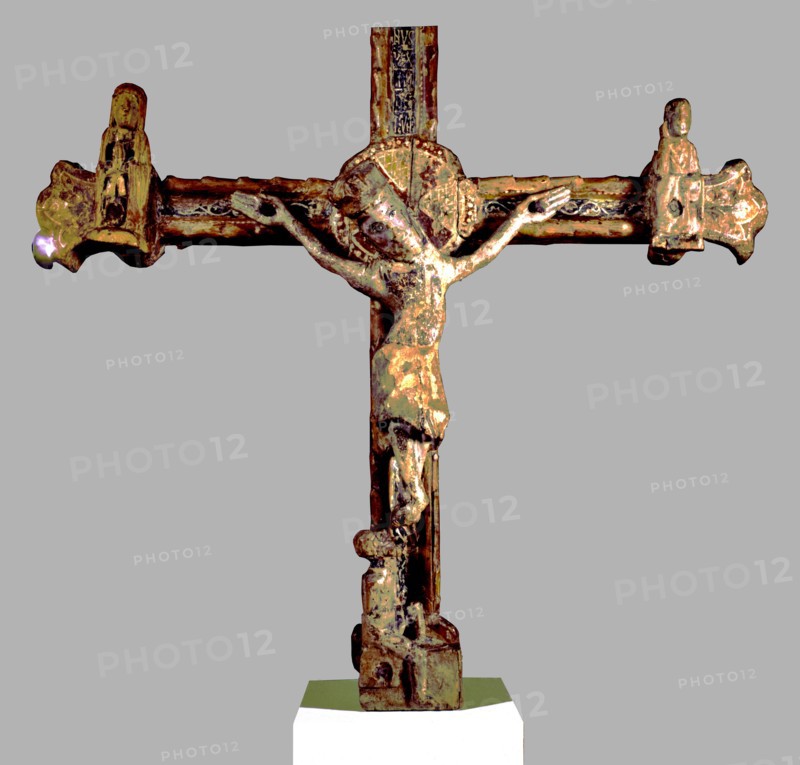 Christ with the images of the Virgin and St. John, donation of the Espona legacy.