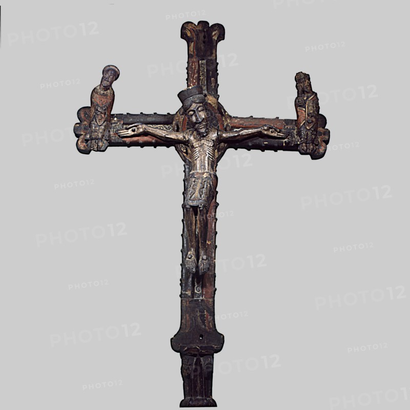 Calvary with the Virgin and Saint John called Tragó de Noguera.