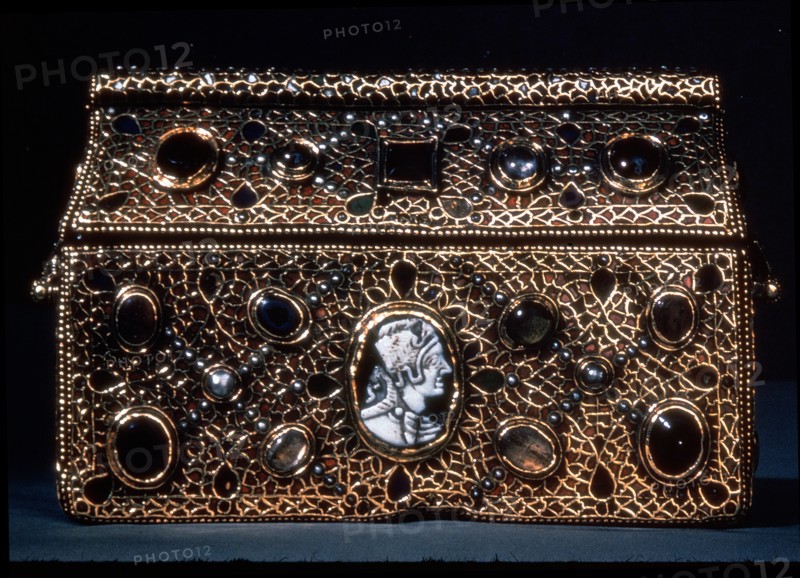 Reliquary of Theodoric, allegedly belonging to the Ostrogothic King Theodoric the Great, preserve?