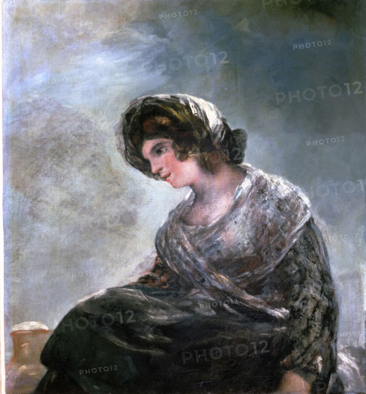 'The Milkmaid of Bordeaux', by Francisco de Goya.