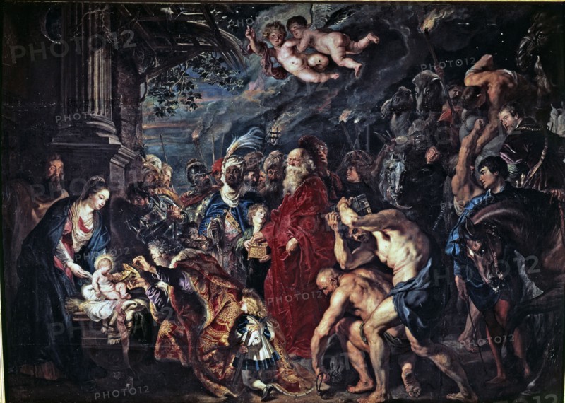 'The Adoration of the Magi' by Rubens.