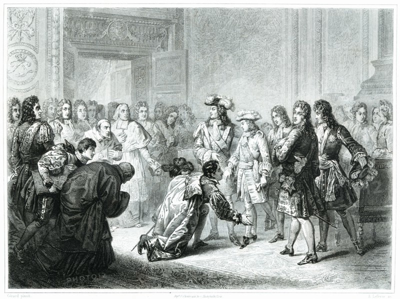 The Duke of Anjou, Philip V of Bourbon (1683-1746) declared King of Spain on 16 November 1700, en?