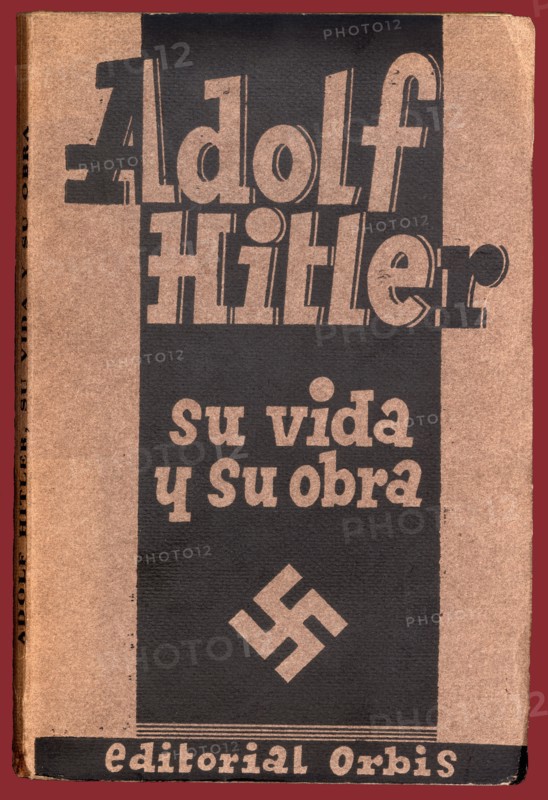 Cover of the book 'Adolf Hitler. His life and work' by Erich Beier-Lindhardt. Published in Barcel?