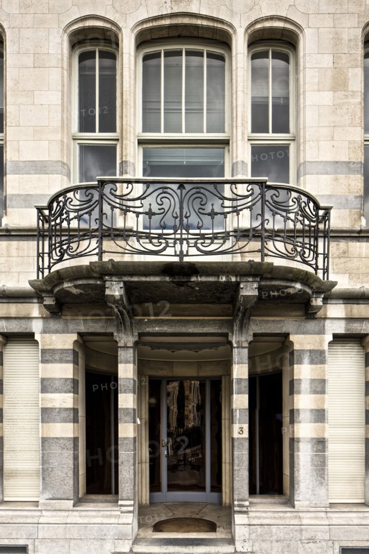 Hotel Deprez-Van de Velde, 3 Av. Palmeston, Brussels, Belgium, (1895-1896), c2014-2017. Artist: Alan John Ainsworth.