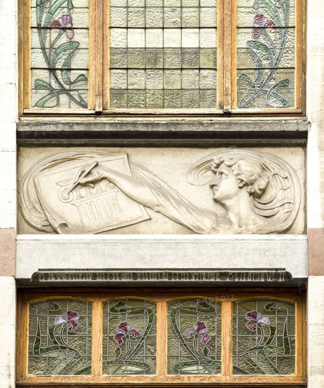 46 Rue du Cardinal, Brussels, Belgium, (1900), c2014-2017. Artist: Alan John Ainsworth.