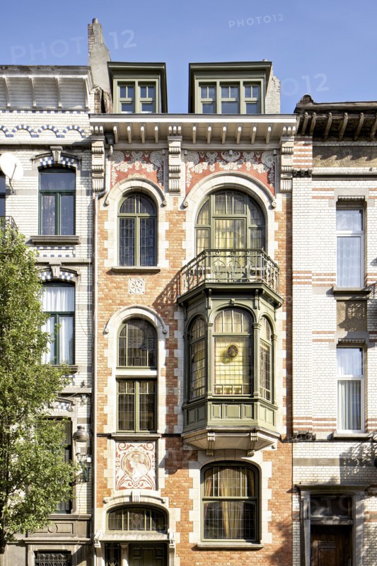 20 Rue Ernest Laude, Brussels, Belgium, (1908-1909), c2014-2017. Artist: Alan John Ainsworth.