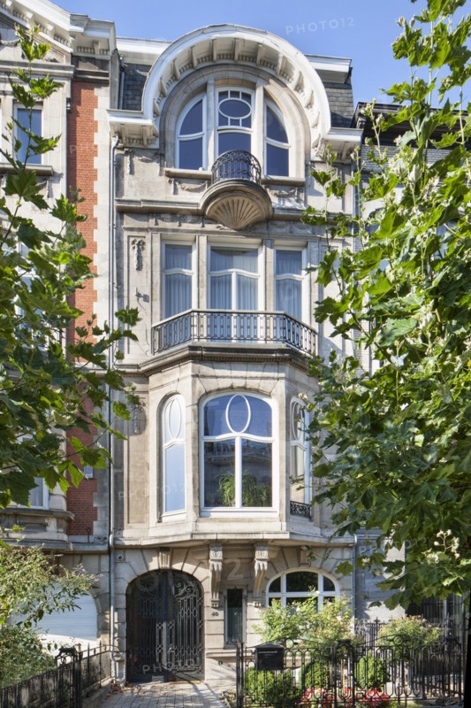 40 Avenue Eugene Demolder, (1910), c2014-2017. Artist: Alan John Ainsworth.