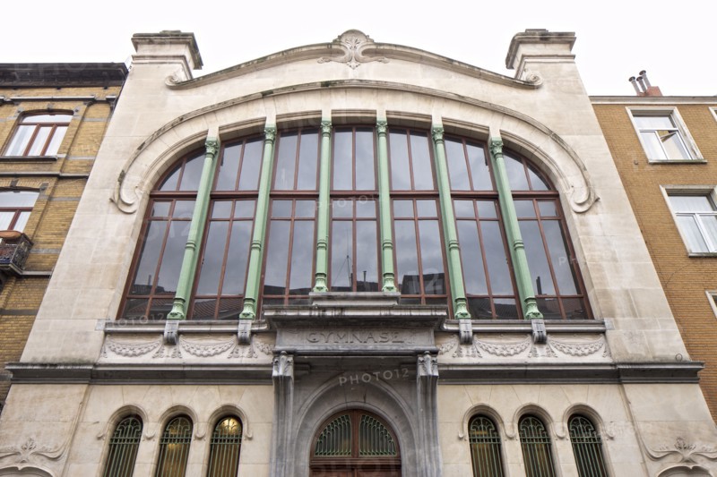 Ecole Josaphat, facing 30 Rue de la Ruche, (1907), c2014-2017. Artist: Alan John Ainsworth.