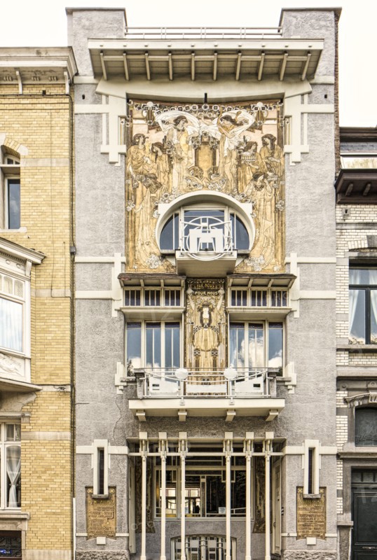 Maison Cauchie, 5 Rue des Francs, (1905), c2014-2017. Artist: Alan John Ainsworth.