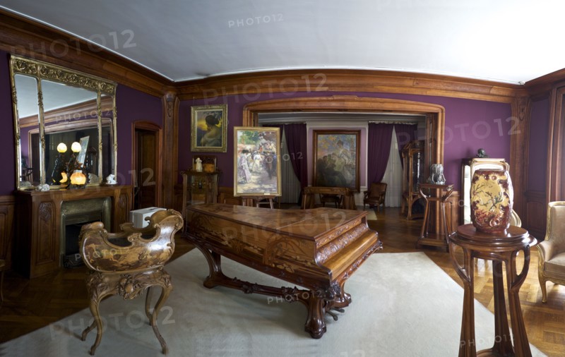 Art Nouveau Furniture, late 19th century, (c2014-2017). Artist: Alan John Ainsworth.