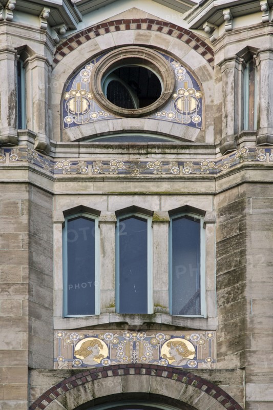 Chateau Delune, 86 Avenue Franklin Roosevelt, Brussels, Belgium, c2014-2017.  Artist: Alan John Ainsworth.