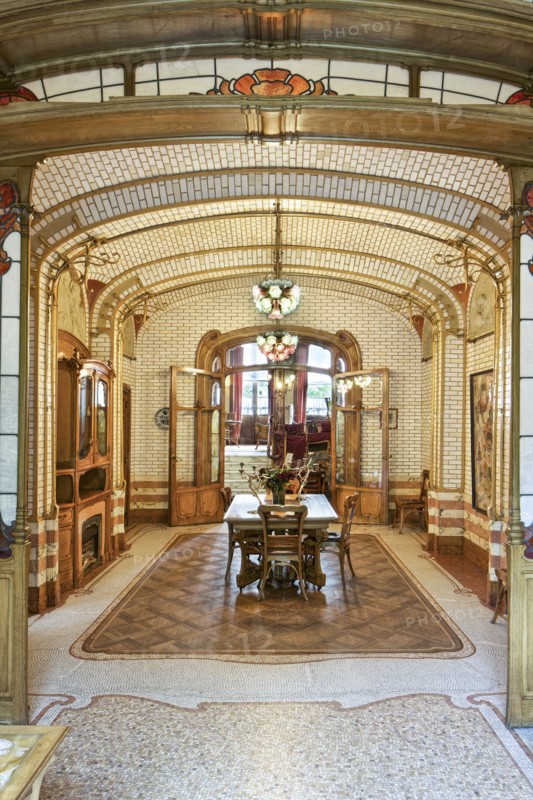 Maison Atelier Horta (Horta Museum), 23-25 Rue Americaine, Brussels, Belgium, c2014-2017. Artist: Alan John Ainsworth.