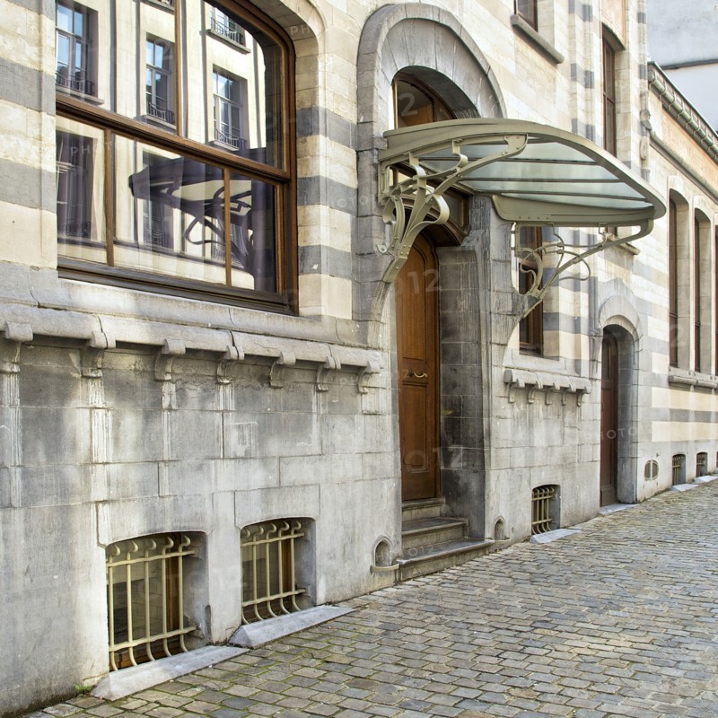 Le Jardin d'Enfants, Brussels, Belgium, (1897), c2014-2017. Artist: Alan John Ainsworth.