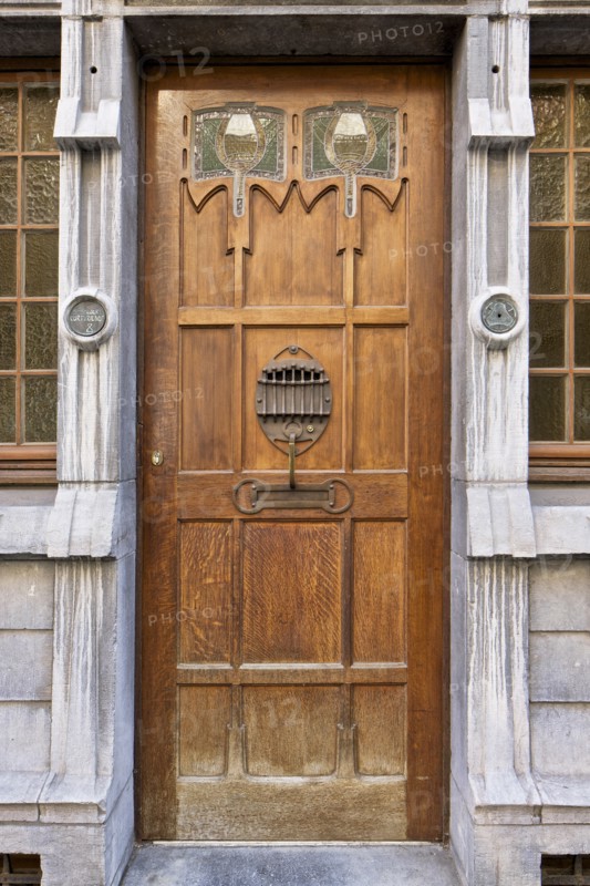 Maison-Atelier Albert Cortvriendt, (1900), 6-8 Rue de Nancy, Brussels, Belgium, c2014-2017. Artist: Alan John Ainsworth.