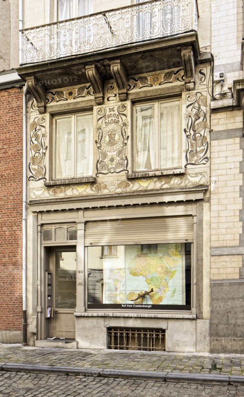 40 Rue des Minimes, Brussels, Belgium, (1897),  c2014-2017. Artist: Alan John Ainsworth.