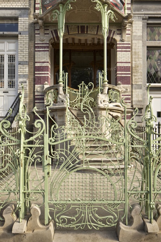 Maison St. Cyr, 11 Square Ambiorix, Brussels, Belgium, (1900), c2014-2017. Artist: Alan John Ainsworth.