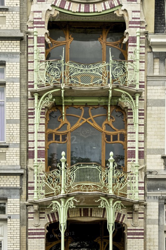 Maison St. Cyr, 11 Square Ambiorix, Brussels, Belgium, (1900), c2014-2017. Artist: Alan John Ainsworth.